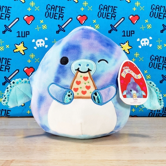 Squishmallow Talib the Pterodactyl 8" UltraSoft Valentine's Day Toy Plush NWT - Picture 1 of 12